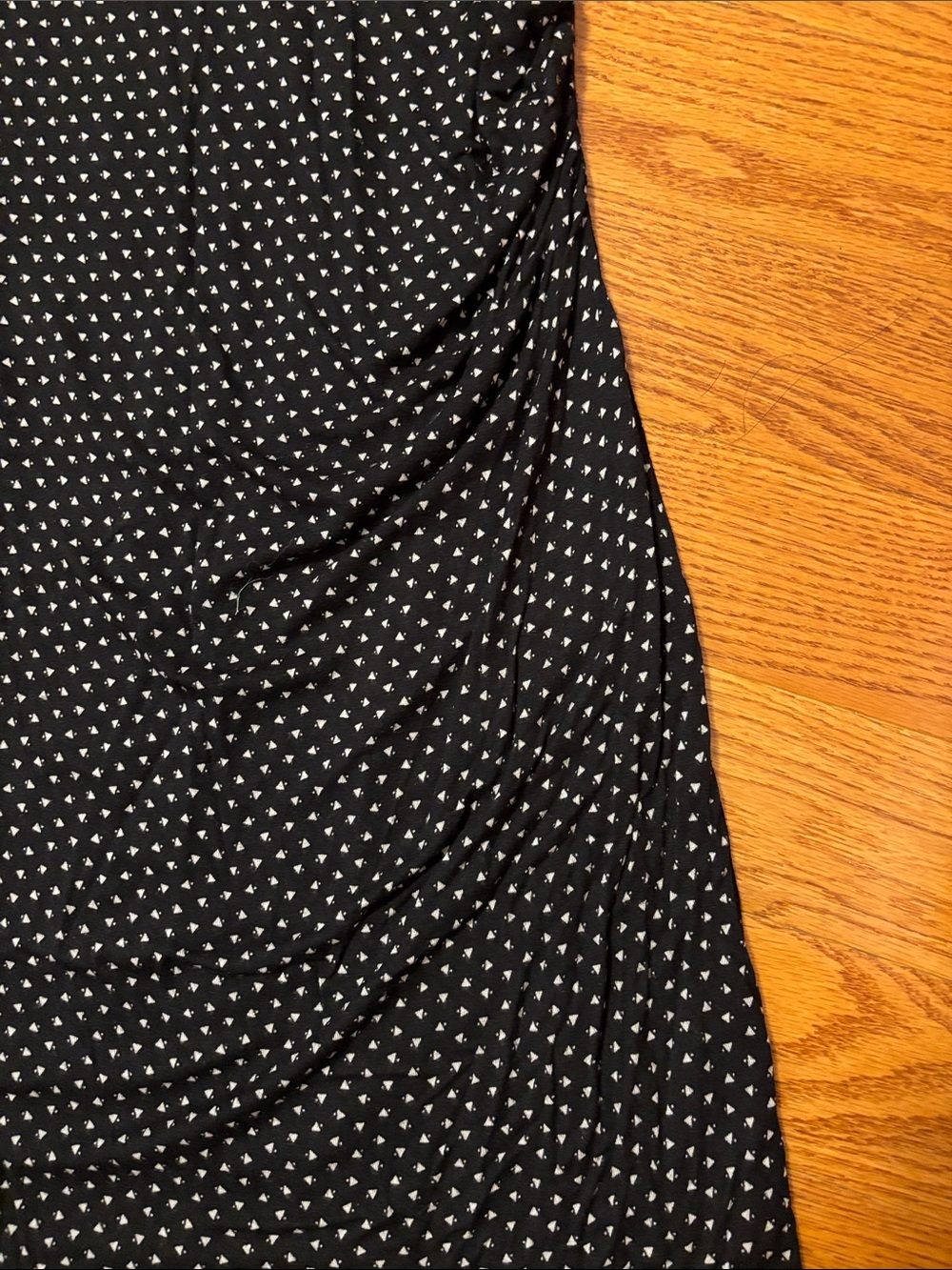 Ann Taylor Loft Small Petite Sleeveless Mini Dress Black White Geometric Stretch - Picture 7 of 14